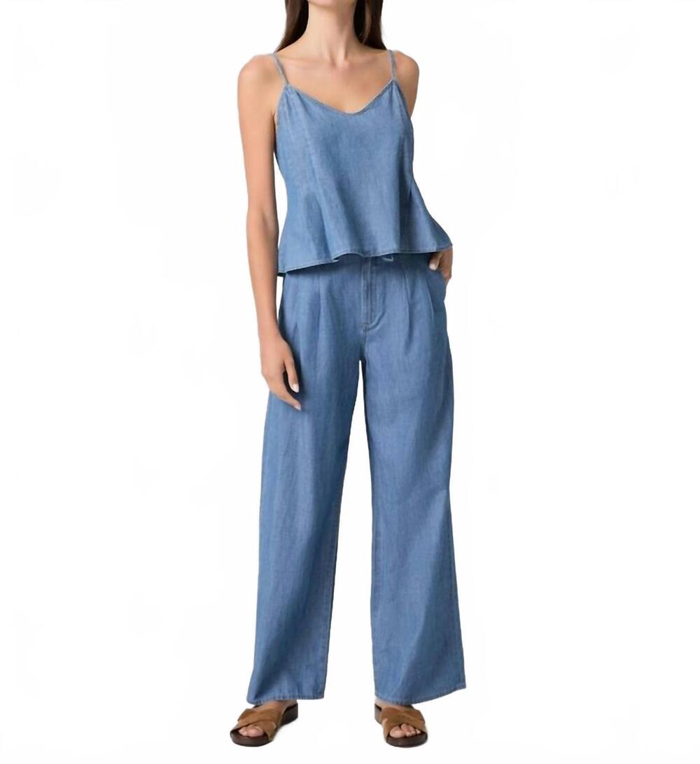 NEW PAIGE esther cami top in blue